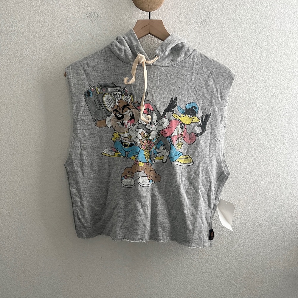 TRUNK LTD Looney Tunes Sleeveless Hoodie